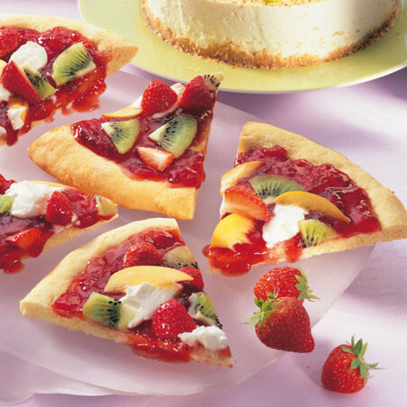Bunte Früchte-Pizza Bunte Früchte-Pizza
