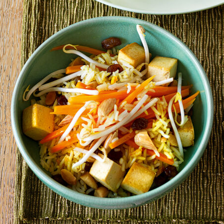 Tofu-Reis-Pfanne Tofu-Reis-Pfanne