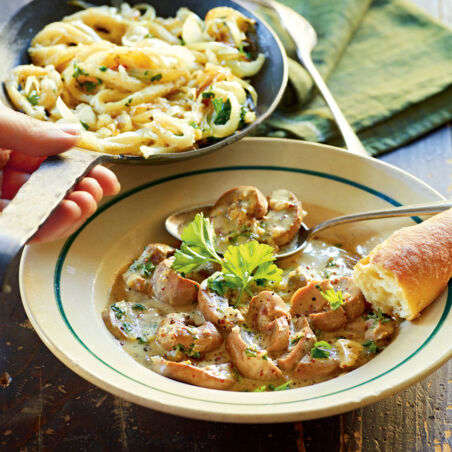 Kutteln nach Lyoneser Art Kutteln nach Lyoneser Art