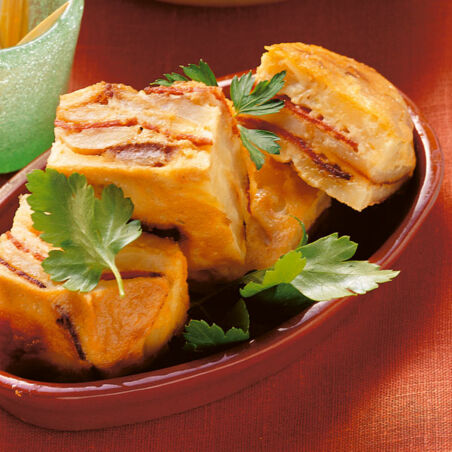 Tortilla mit Chorizo Tortilla mit Chorizo