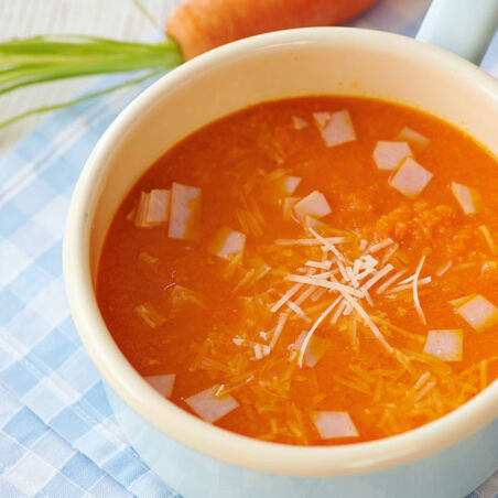 Möhrensuppe mit Bockshornklee Möhrensuppe mit Bockshornklee