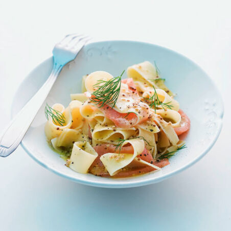 Räucherlachs-Pasta Räucherlachs-Pasta