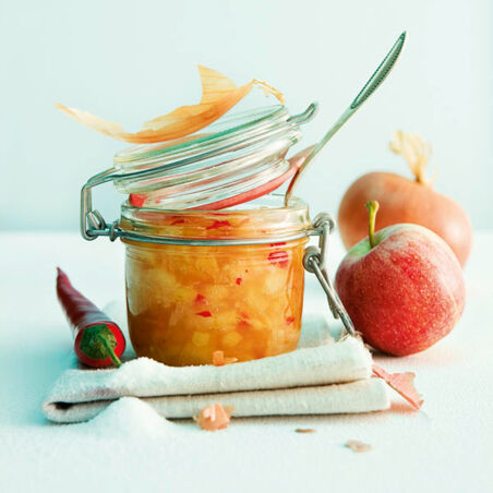 Zwiebel-Apfel-Chutney Zwiebel-Apfel-Chutney