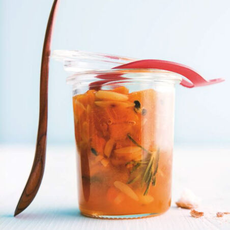 Aprikosen-Passionsfrucht-Marmelade Aprikosen-Passionsfrucht-Marmelade