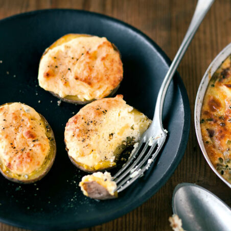 Überbackene Ricotta-Kartoffeln Überbackene Ricotta-Kartoffeln