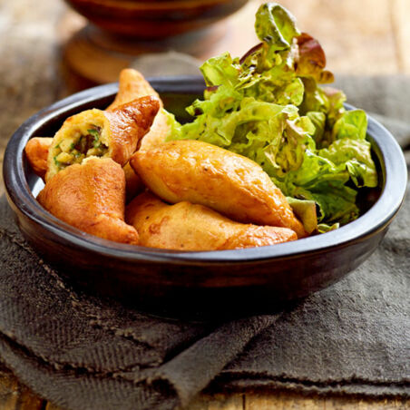 Kartoffelravioli mit Steinpilzfüllung Kartoffelravioli mit Steinpilzfüllung