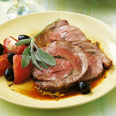 Schweinebraten Florentiner Art Schweinebraten Florentiner Art