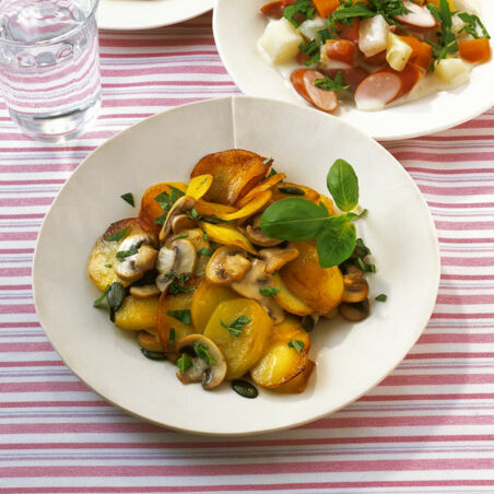 Pilz-Kartoffel-Pfanne Pilz-Kartoffel-Pfanne