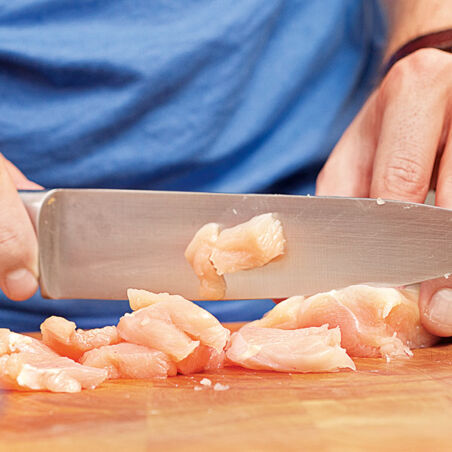 Pasta mit Blitz-Hähnchensugo Pasta mit Blitz-Hähnchensugo