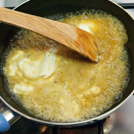 Schnitzel in Weißweinsauce Schnitzel in Weißweinsauce