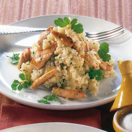 Couscous mit Hähnchenbrust Couscous mit Hähnchenbrust