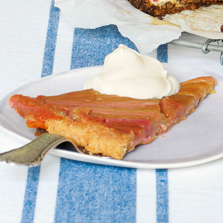 Rhabarber Tarte Tatin Rhabarber Tarte Tatin