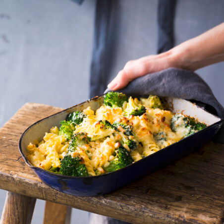 Nudelauflauf mit Brokkoli Nudelauflauf mit Brokkoli