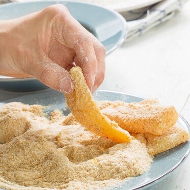 Gebackene Zanderfilets Gebackene Zanderfilets