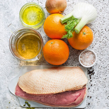 Entenbrust mit Orangen Entenbrust mit Orangen