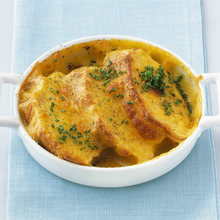 Käse-Brot-Gratin Käse-Brot-Gratin