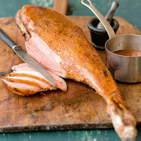 Lammkeule mit Joghurtkruste Lammkeule mit Joghurtkruste