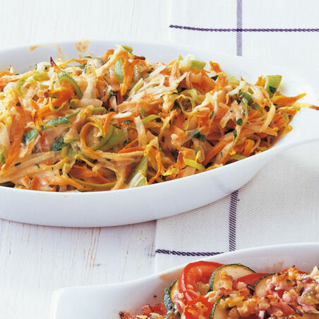 Bunter Gemüseauflauf Bunter Gemüseauflauf