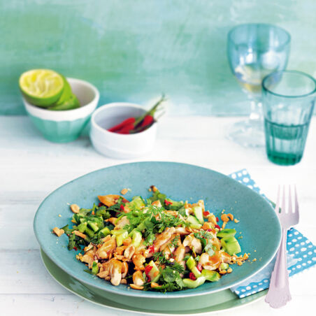 Hähnchensalat mit Thai-Dressing Hähnchensalat mit Thai-Dressing