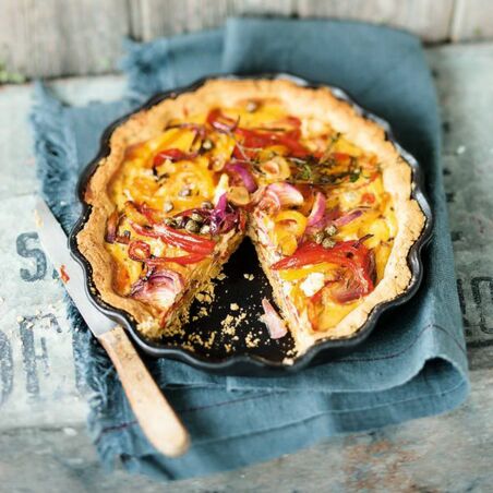 Peperonata-Tarte Peperonata-Tarte