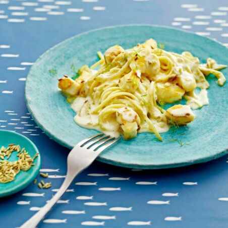 Linguine mit Seeteufel Linguine mit Seeteufel