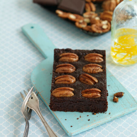 Brownies mit Pekannüssen Brownies mit Pekannüssen