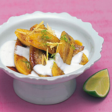 Honigbananen aus der Folie Honigbananen aus der Folie