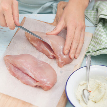 Hähnchenfilet mit Selleriepüree Hähnchenfilet mit Selleriepüree