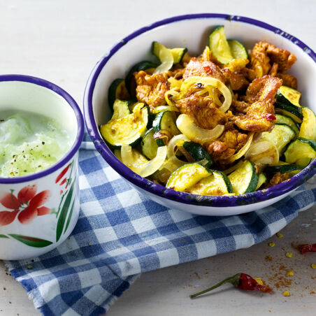 Puten-Gyros mit Tsatsiki Puten-Gyros mit Tsatsiki