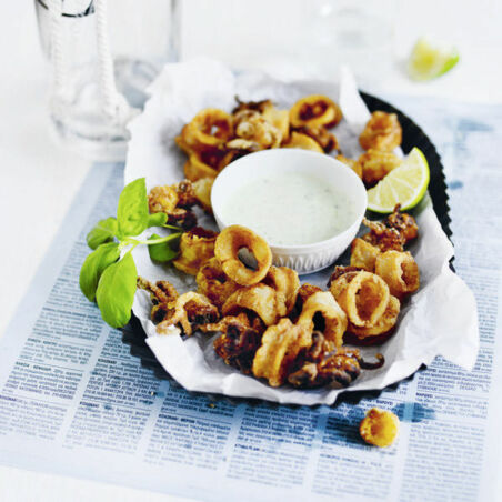 FRITTIERTE CALAMARI FRITTIERTE CALAMARI