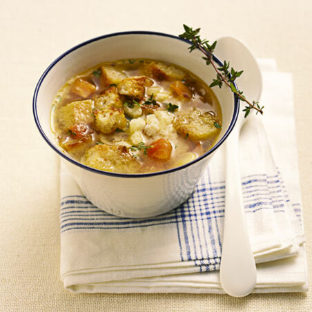 Brotsuppe mit Tomaten und Käse Brotsuppe mit Tomaten und Käse