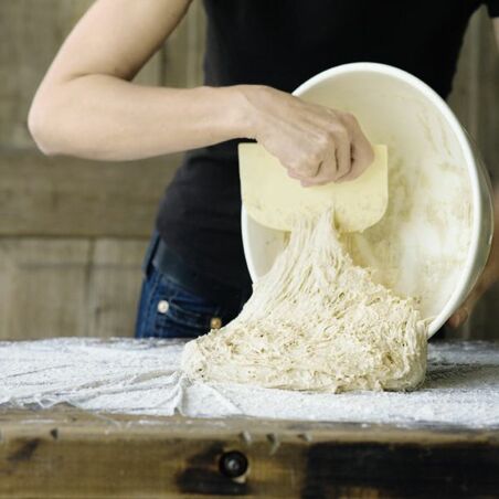 Landbrot ohne Kneten Landbrot ohne Kneten