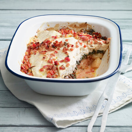 Überbackene Schollenfilets Überbackene Schollenfilets