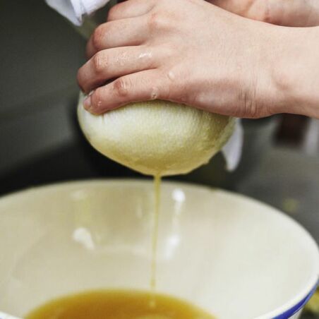 Kartoffel-klöße halb und halb Kartoffel-klöße halb und halb