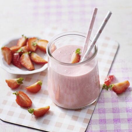 Quinoa-Erdbeer-Smoothie Quinoa-Erdbeer-Smoothie