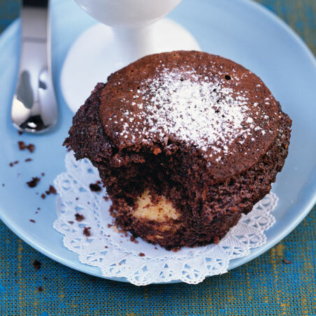 Glühweinmuffins mit Frischkäsekern Glühweinmuffins mit Frischkäsekern