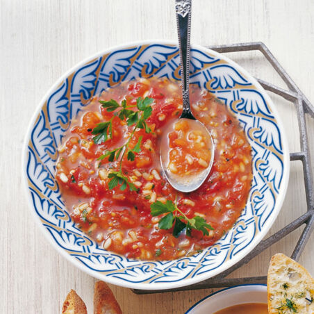 Tomatensuppe mit Reis Tomatensuppe mit Reis