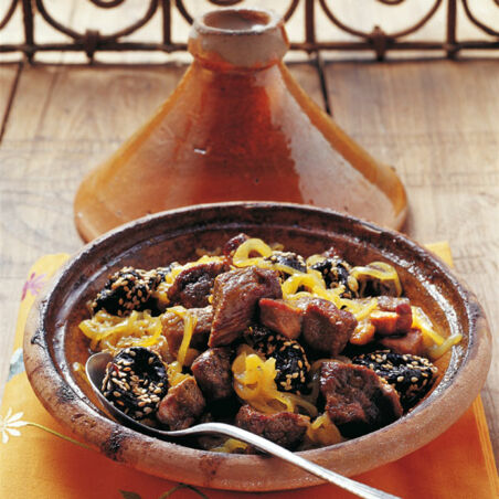 Lammtajine mit Pflaumen Lammtajine mit Pflaumen