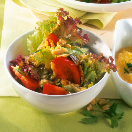 Grüner Kräutersalat Grüner Kräutersalat