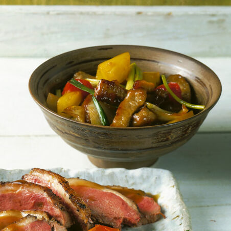 Schweinefleisch süß-sauer Schweinefleisch süß-sauer