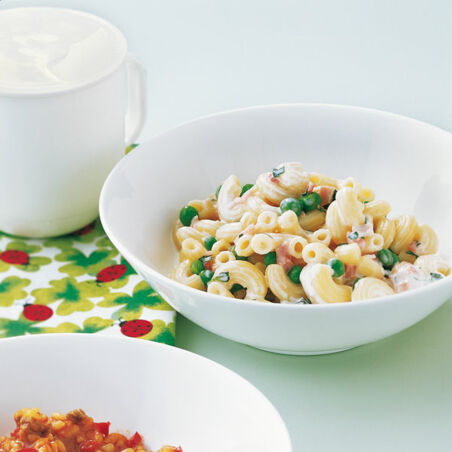 Erbsen-Nudel-Topf mit Schinken Erbsen-Nudel-Topf mit Schinken