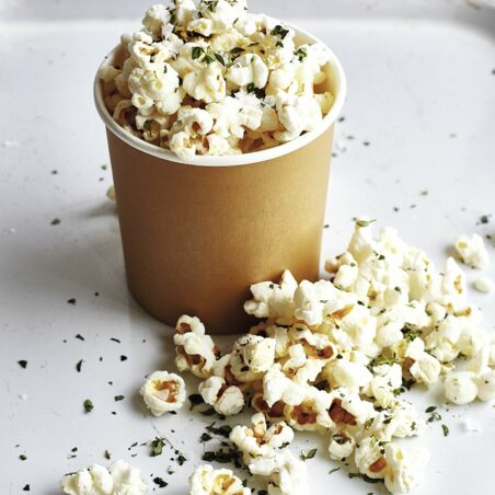 Zweierlei Mais mit ThymianPopcorn Zweierlei Mais mit ThymianPopcorn