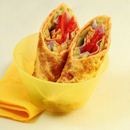 Omelett-Wrap Omelett-Wrap