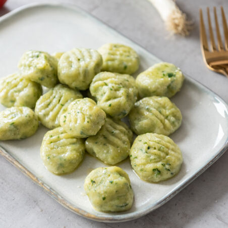 Einfache Bärlauch-Gnocchi Einfache Bärlauch-Gnocchi