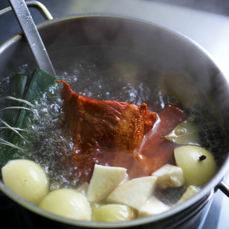 Schäufele mit Kartoffelsalat Schäufele mit Kartoffelsalat