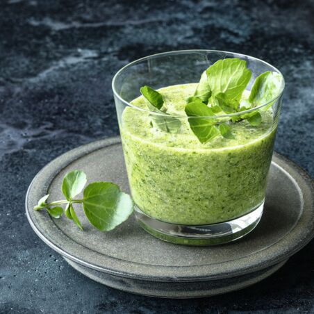 Brunnenkresse-Gurken-Smoothie Brunnenkresse-Gurken-Smoothie