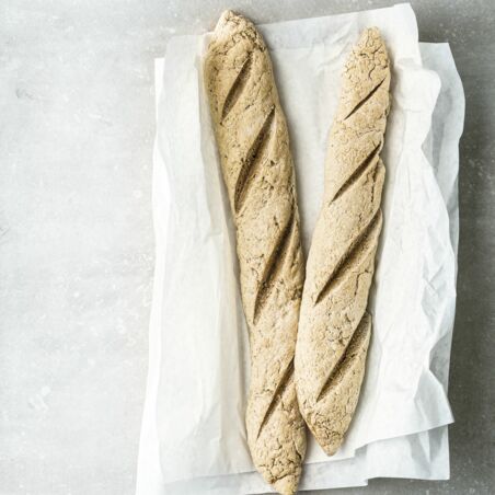 Baguette ohne Mehl Baguette ohne Mehl