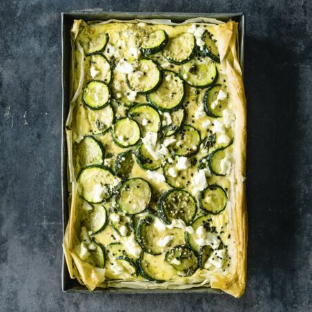 Zucchini-Pashtida Zucchini-Pashtida