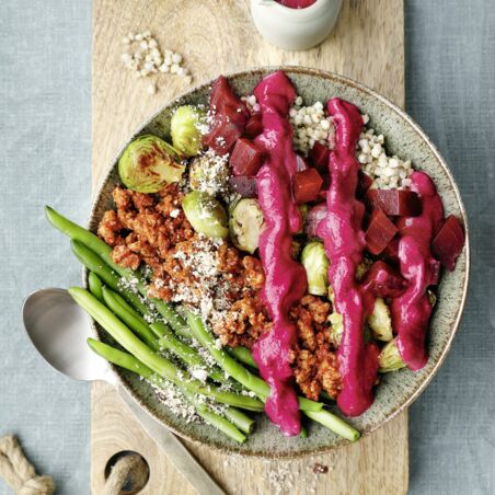 Rote-Bete-Buchweizen-Bowl Rote-Bete-Buchweizen-Bowl