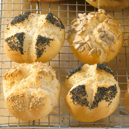 Hefefreie Brötchen Hefefreie Brötchen